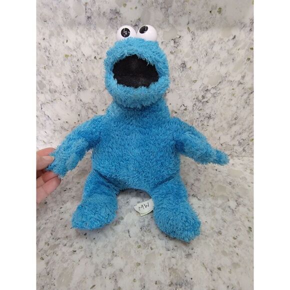Sesame Place Cookie Monster 10" Plush Toy - Cuddly Stuffed Animal Retired - Picture 3 of 8